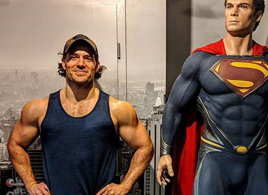 celebs on steroids - henry cavill muscles