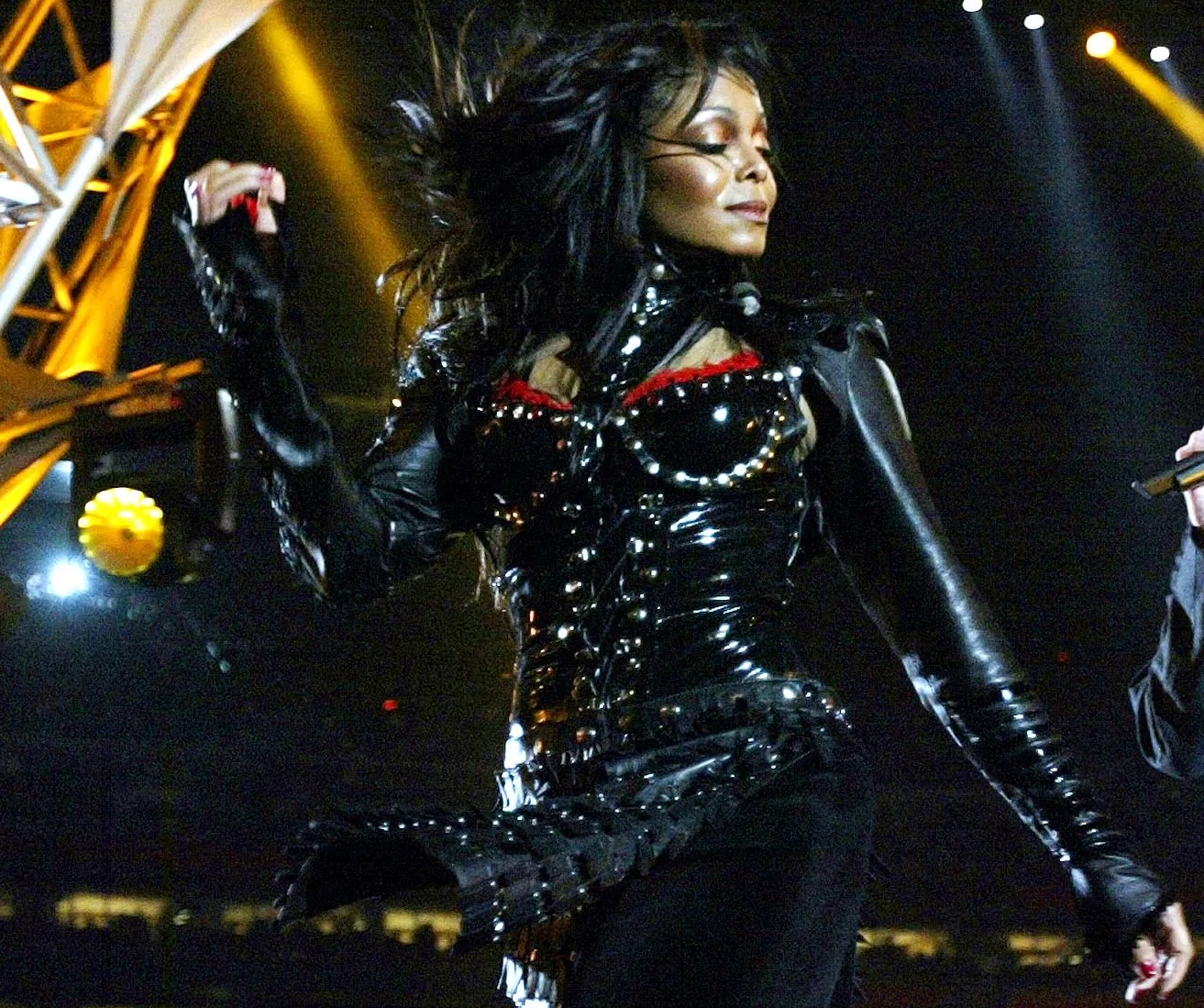 Janet Jackson after the Super Bowl. Wardrobe malfunctions happen. -Affectionate-Big-566