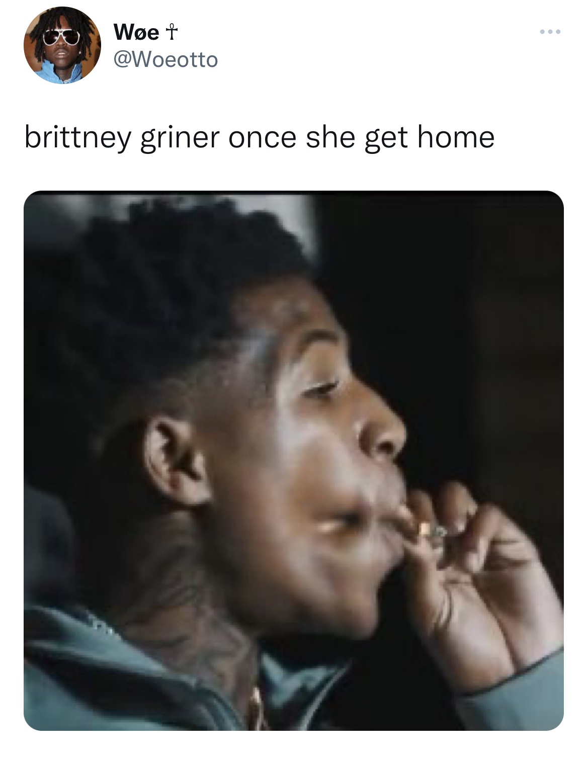 Brittney Griner Reactions - photo caption - We t brittney griner once she get home