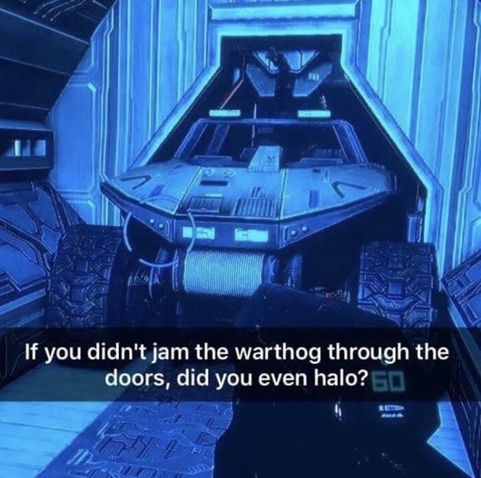 gaming memes - halo looks more like a puma - Wielet If you didn't jam the warthog through the doors, did you even halo? Ku