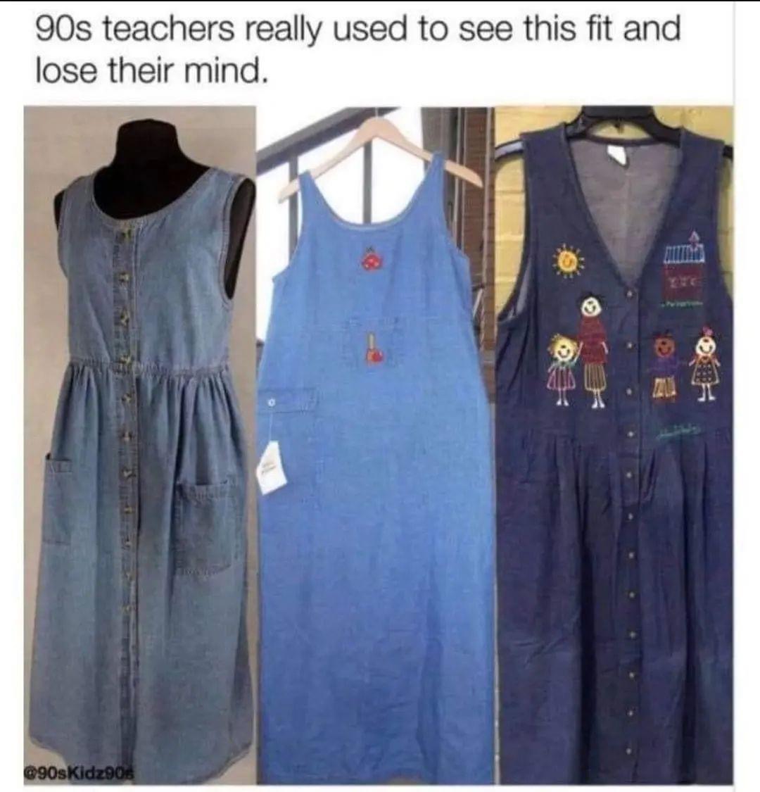 monday morning randomness - 90s teacher outfit - 90s teachers really used to see this fit and lose their mind.
