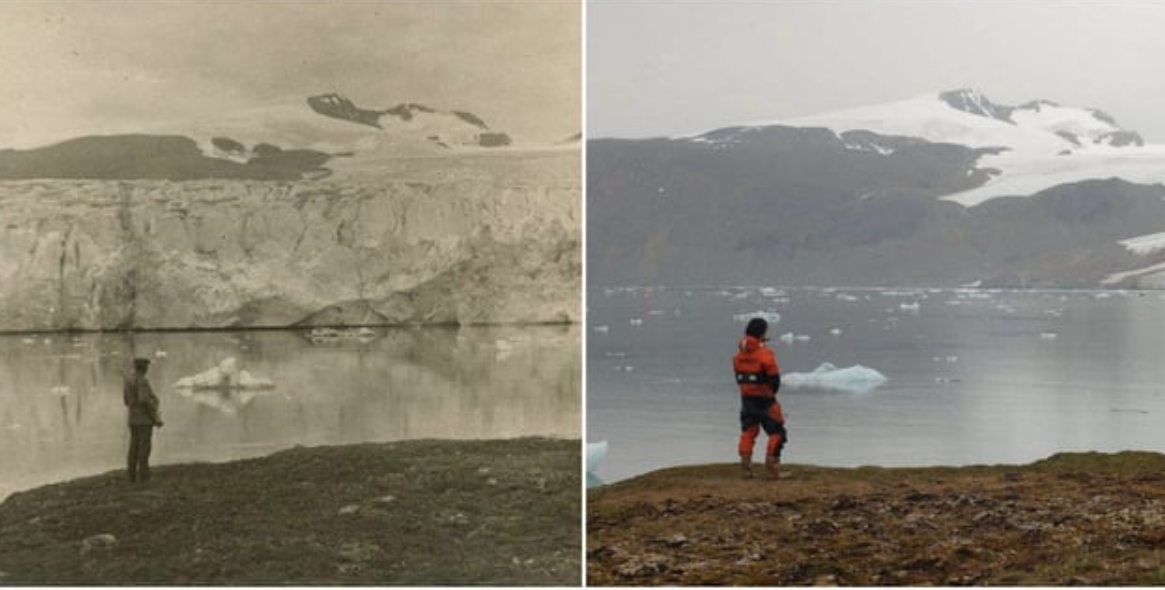 The arctic 1900 to now.