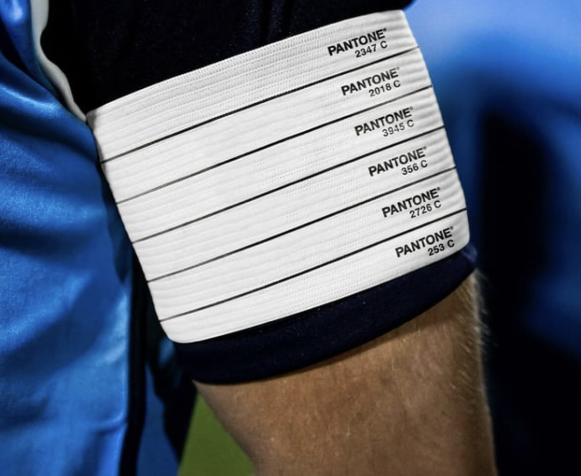 No rainbow armbands allowed at the world cup? Bet.