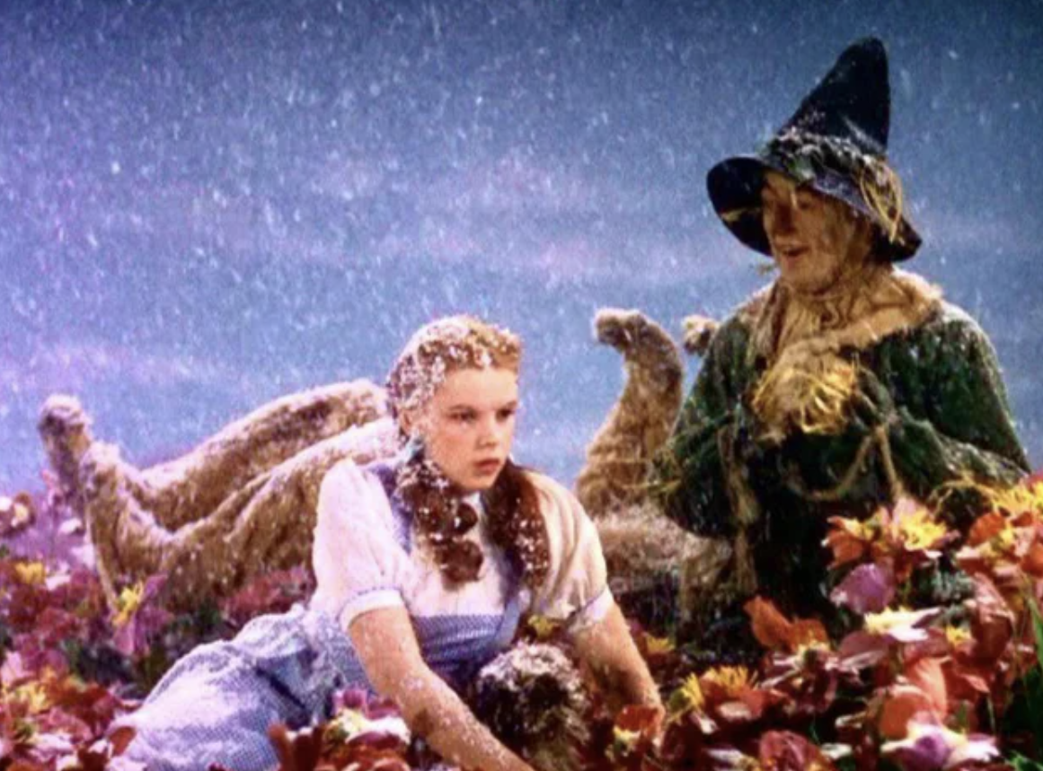 The snow in 'The Wizard of Oz' was literally asbestos.