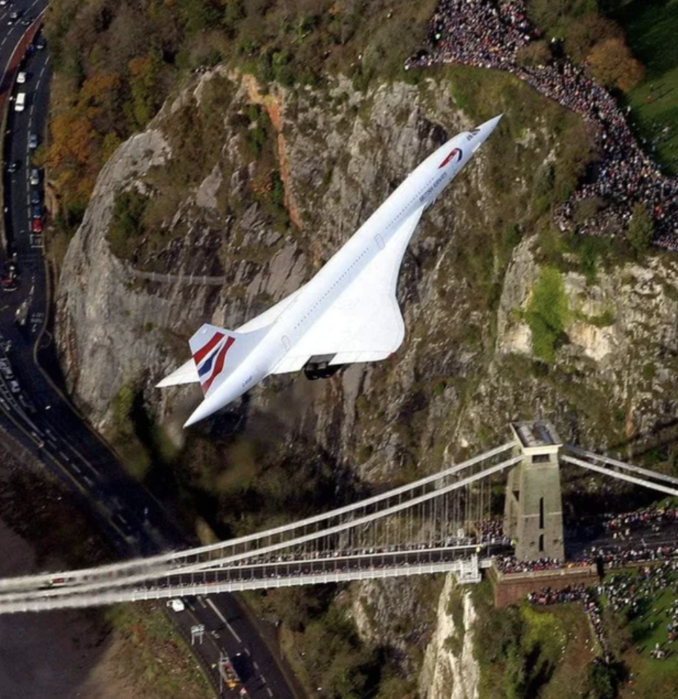 British Airlines Concorde.
