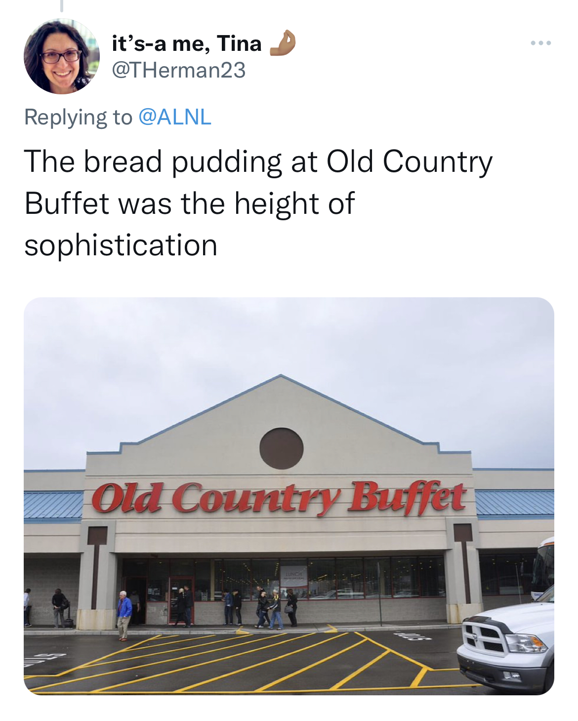 Old Country Buffet.