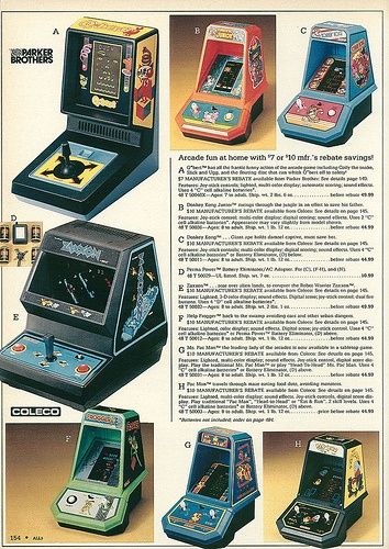 Retro Gaming Kits - electronics - Parker Brothers E you Coleco