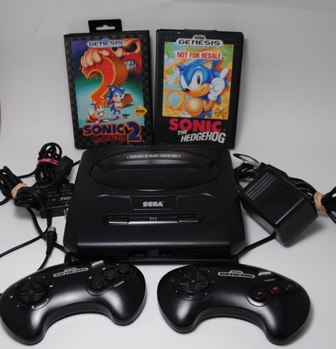 Retro Gaming Kits - Genesis Sonic Logemung conturba Cefices Sega Sesa Genesis Sarregaar Not For Resale Sonic Hedgehog Aitta
