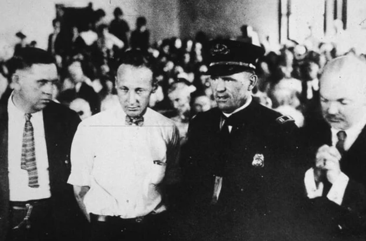 1925, John Scopes was arrested for teaching the Theory of Evolution.