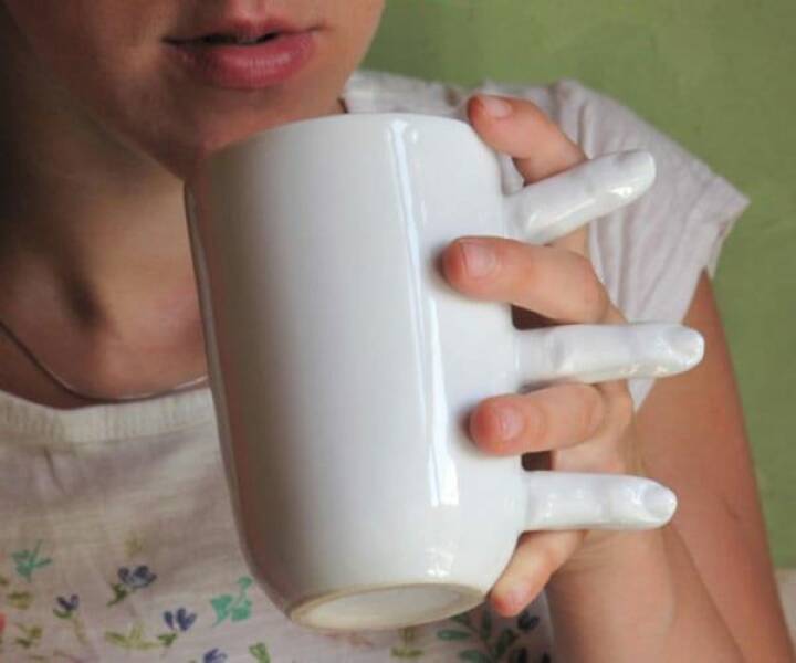 cool pics and memes  - finger mug