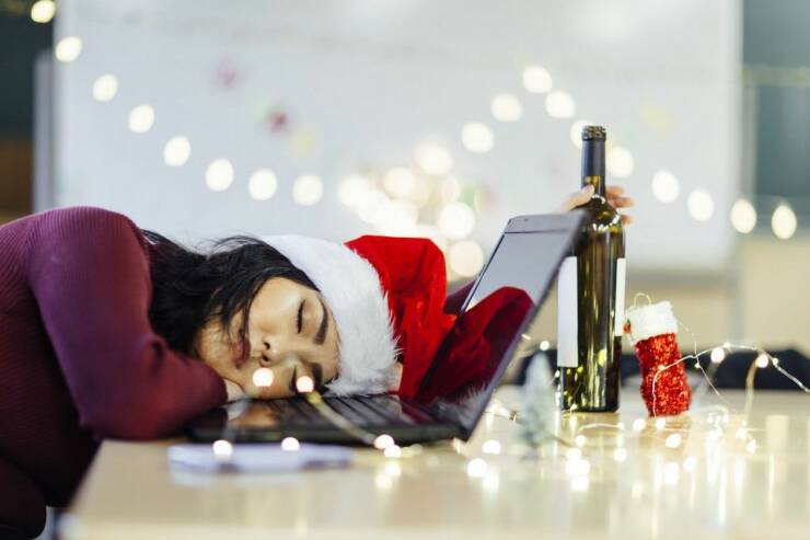 christmas party hangover