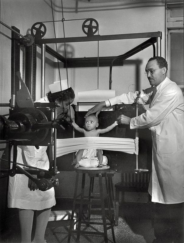 medical methods throughout history - x ray for babies