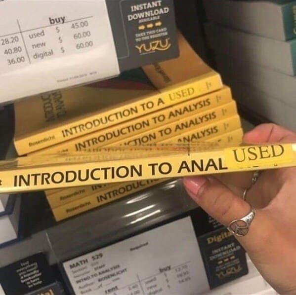 tantric tuesday spicy memes - blursed book - buy 28.20 used 40.80 new 36.00 digital S f $ 45.00 $ 60.00 60.00 Introduc buk Somyo osenich Introduction To A Used Introduction To Analysis Tion To Analysis I Analysis Introduction To Anal Tin Instant Download 