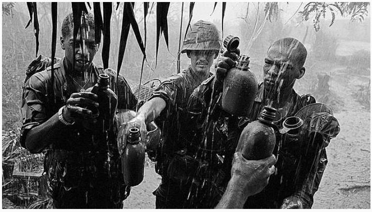 Vietnam War pics captivating and chilling - philip jones griffiths canteen - 0.