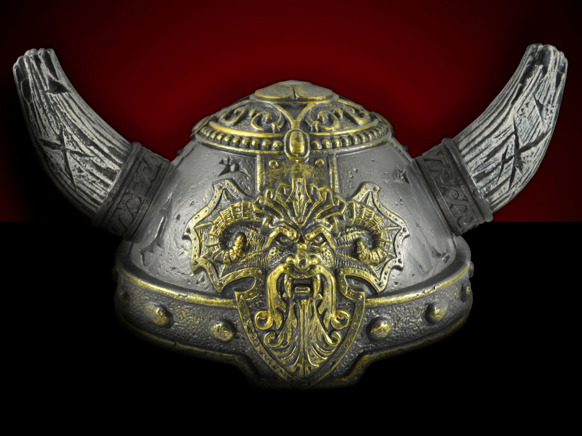 historical facts that are false - ancient viking helmet