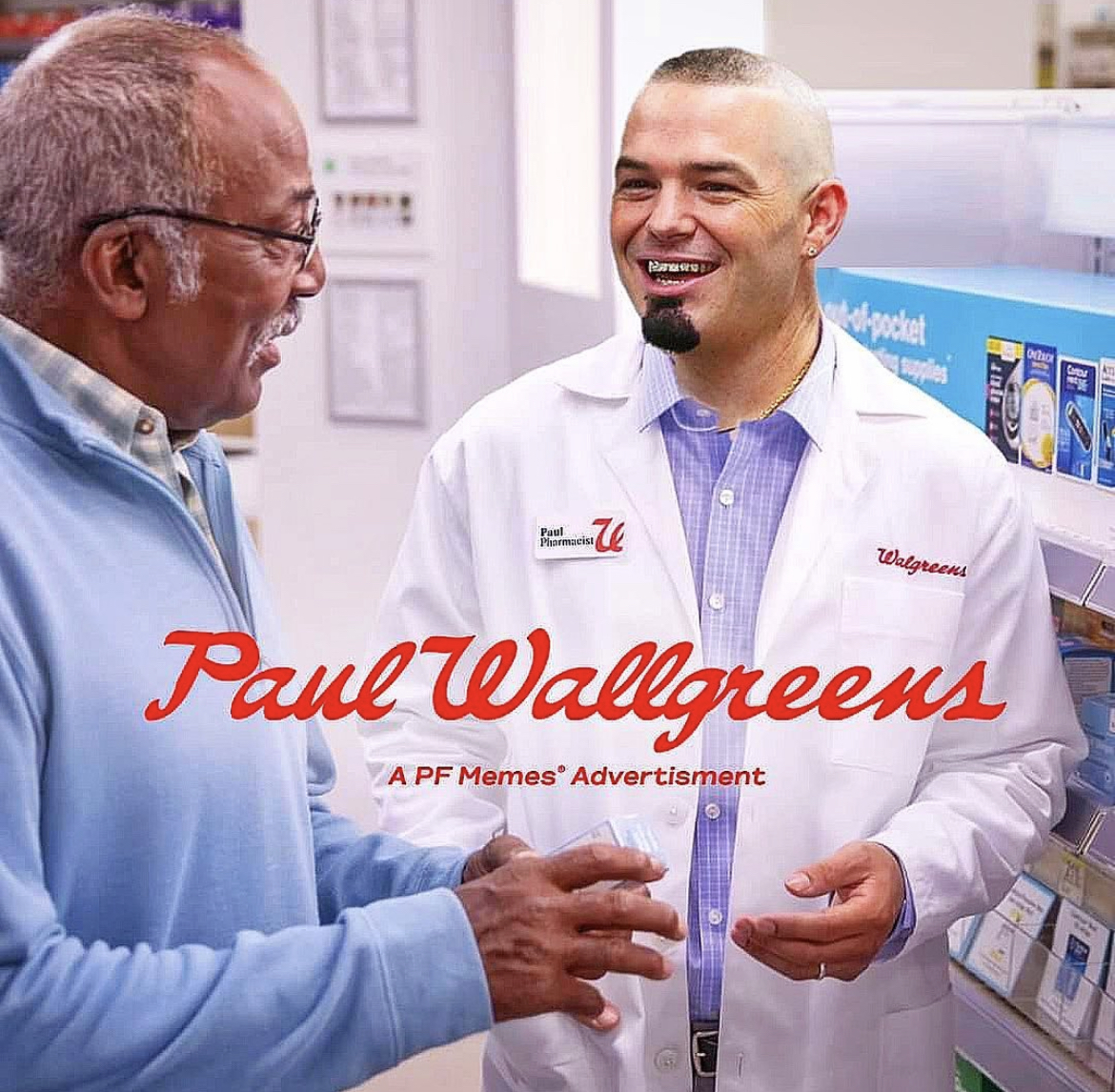 PFMemesChinaBistro Memes - Kom W Nar pocket supples Walgreens Paul Wallgreens Apf Memes Advertisment