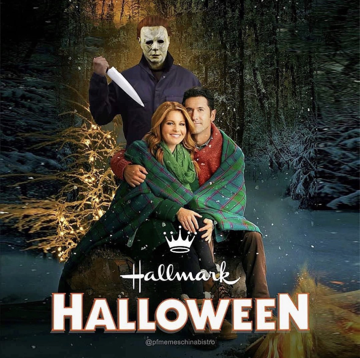 PFMemesChinaBistro Instagram -halloween filme logo