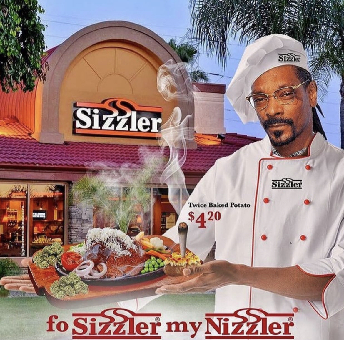 PFMemesChinaBistro Memes - chef - Sizzler Twice Baked Potato $420 Style Sizzler fo Sizzler my Nizzler