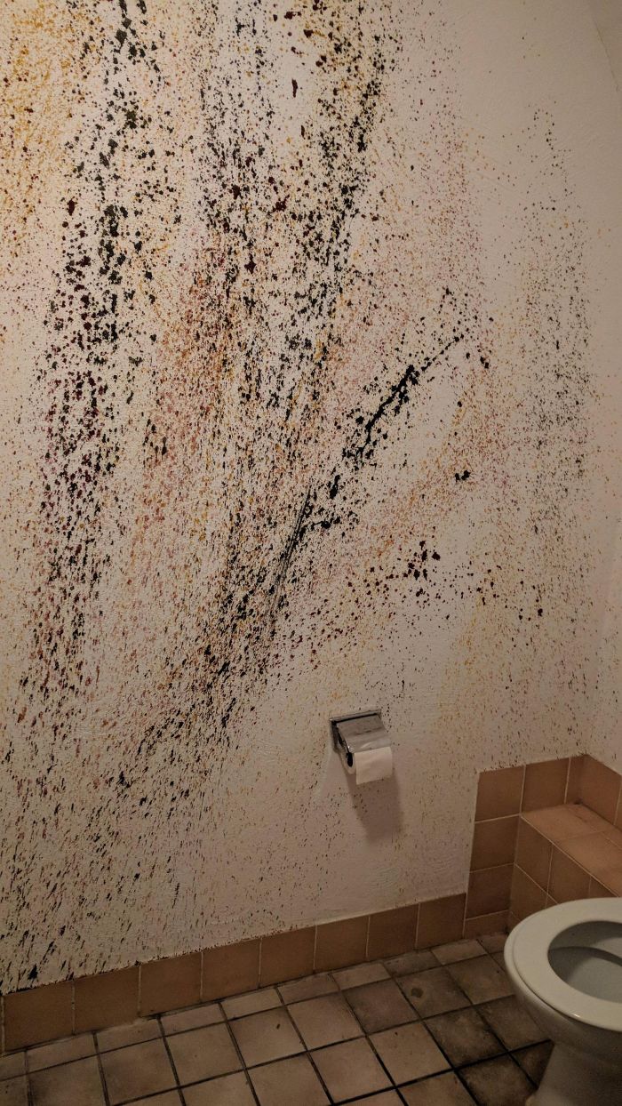 poorly designed products - bathroom design fails walls - C