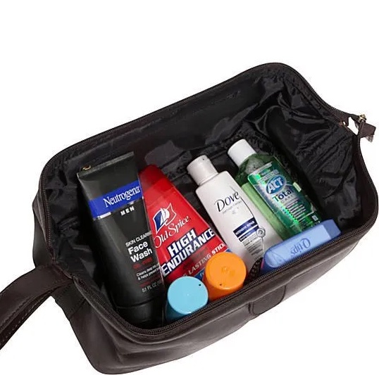 Keep a small toiletry bag in your carry on luggage. You never know when your checked luggage will disappear. -polywha