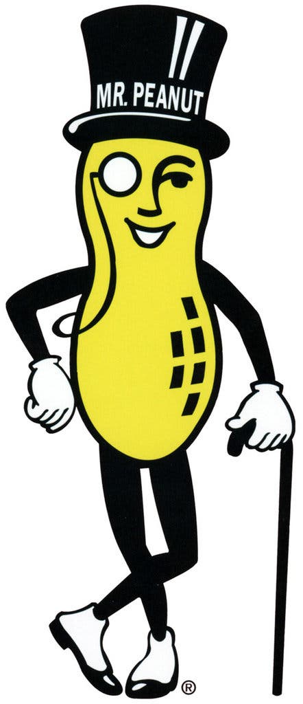 Sexy brand mascots - mr peanut - Mr. Peanut