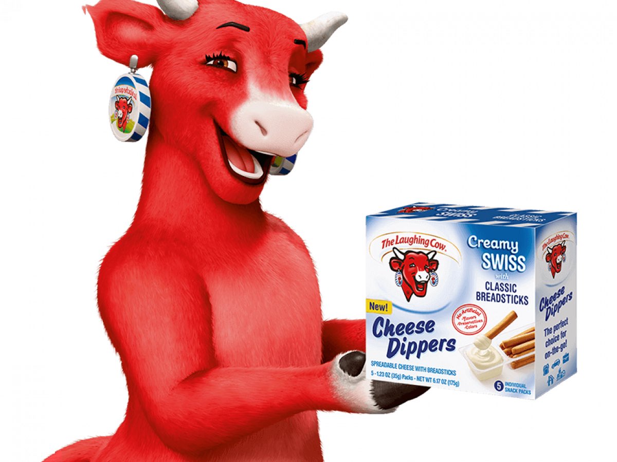 Sexy brand mascots - The laughing cow.