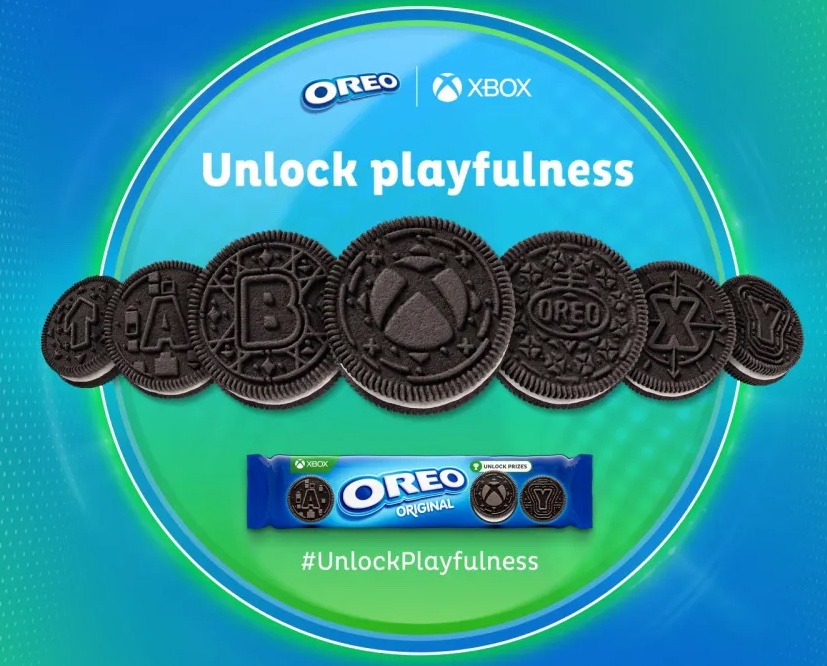 Worst Oreo Collabs - xbox oreo - Oreo Unlock playfulness Xbox Y Oreo Cab Pro Xbox Oreo Original Unlock Prizes