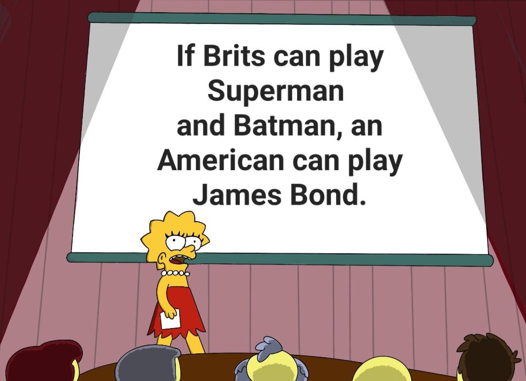 cardi b makes music for girls who say my kids are my world - If Brits can play Superman and Batman, an American can play James Bond.