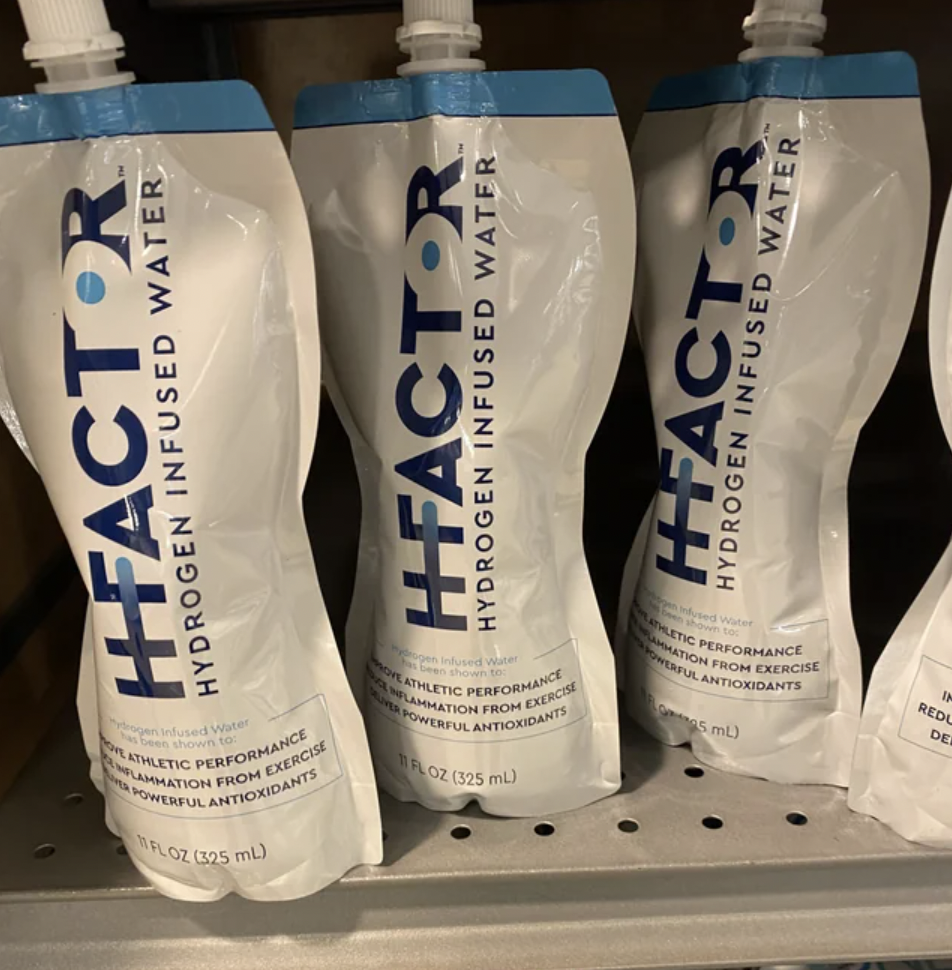 What does that H in H2O stand for again?