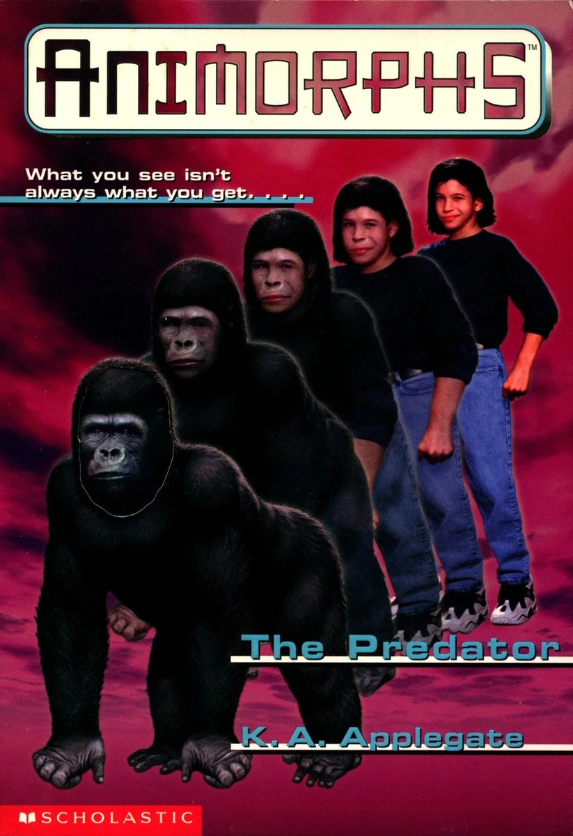 Animorphs Book Covers - animorphs the predator cover - Animorphs What you see isn't always what you get... Scholastic Tm The Predator K.A. Applegate