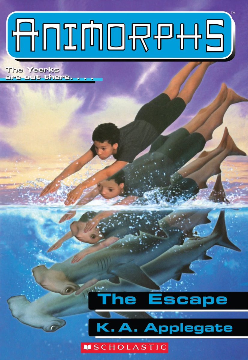 Animorphs Book Covers - animorphs the escape - Animorphs The Yeerks are out there.... Tm The Escape K.A. Applegate Scholastic