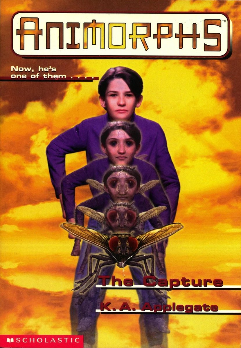 Animorphs Book Covers - animorphs the capture - Animorphs Now, he's one of them Scholastic The capture K.A. Applegate