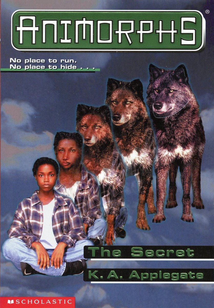 Animorphs Book Covers - animorphs book 9 - Animorphs No place to run. No place to hide Scholastic The Secret K. A. Applegate