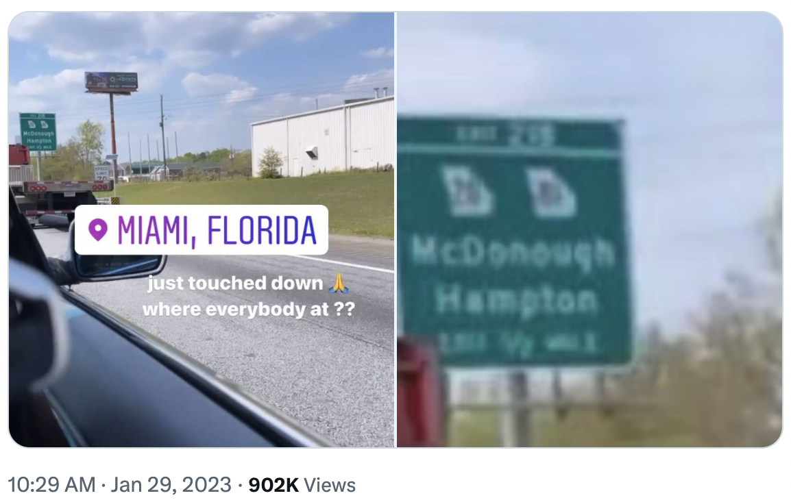 People Who Got Caught in 4K - lane - Miami, Florida just touched down where everybody at