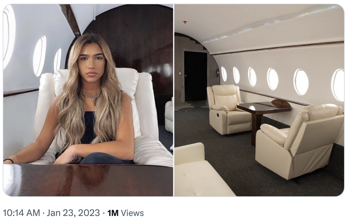 People Who Got Caught in 4K - instagram influencers fake private jet
