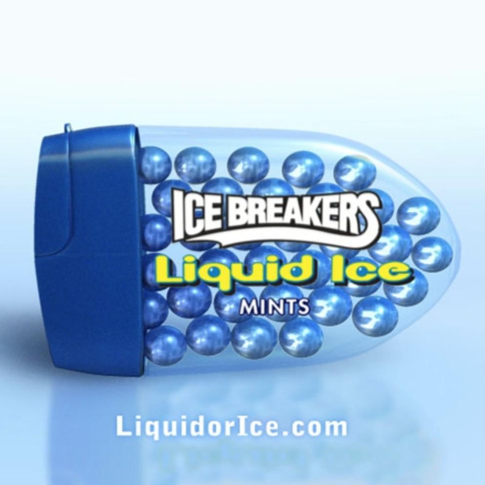 Things people stuck up their nose - liquid ice breakers - 20000 Ce Breakers Liquid lee Mints LiquidorIce.com