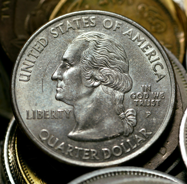 Things people stuck up their nose - much does a quarter weigh - Ited States Of America In God We Trust P Liberty Quarter Dollars