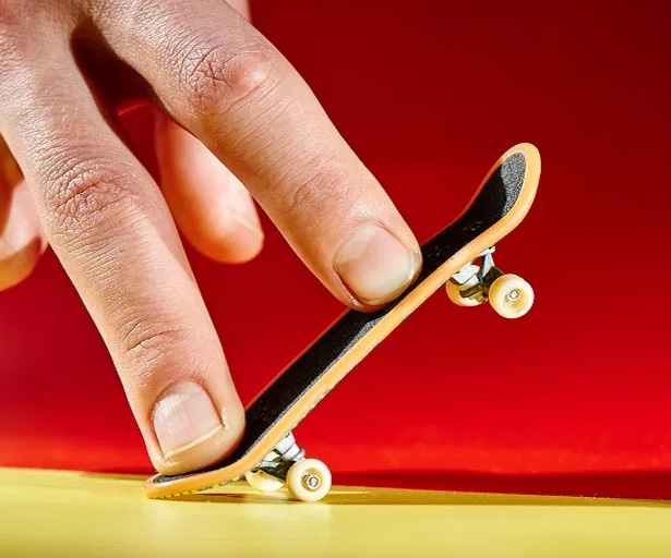Things people stuck up their nose - tech deck - O