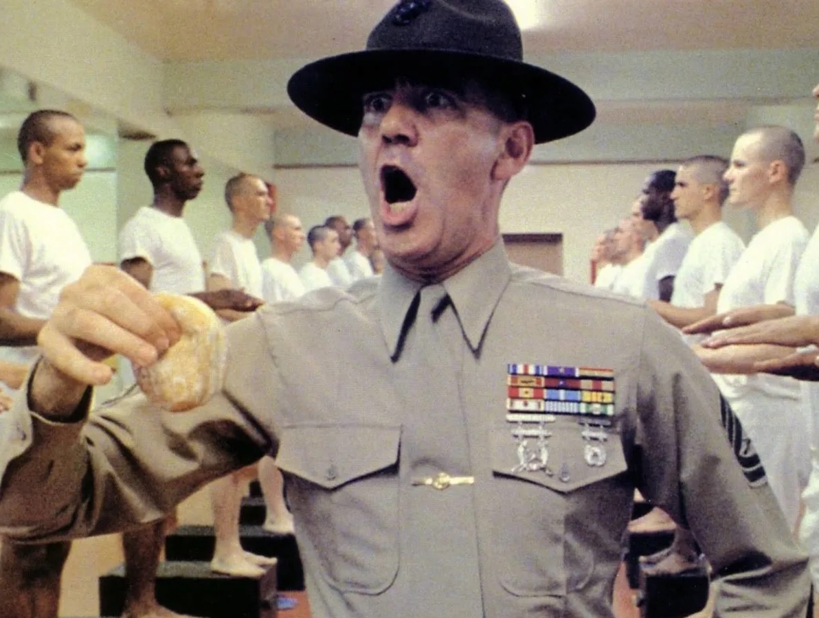 movies that hit a climax and kept going - full metal jacket