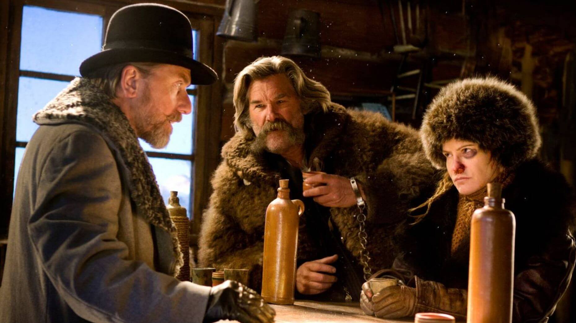 movies that hit a climax and kept going - hateful 8