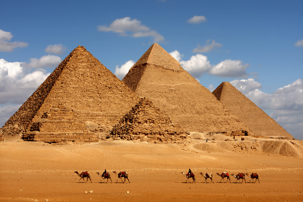 Historic moments to travel back to - pyramid of khafre