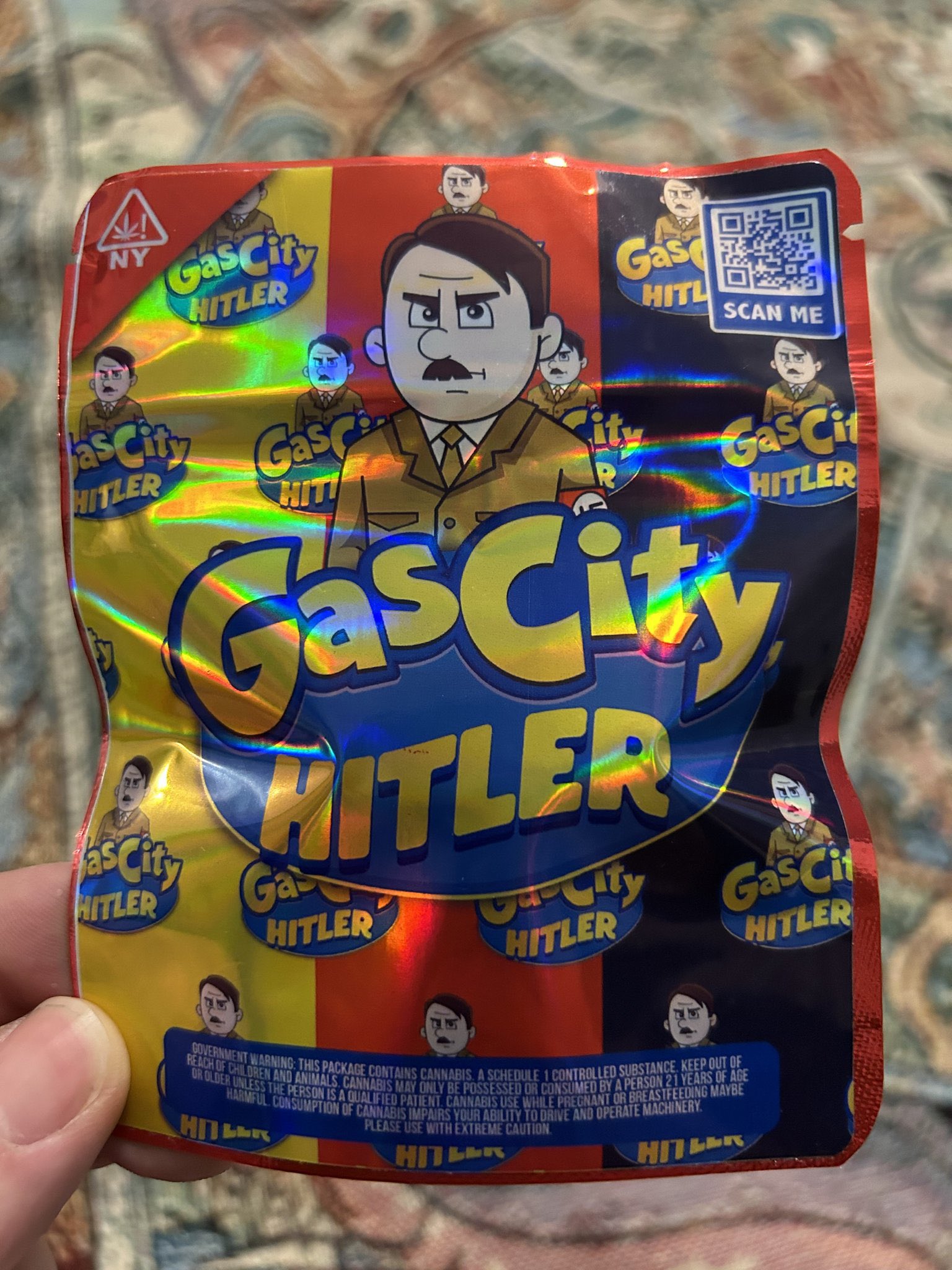 Ridiculously Offensive Weed Strain Bags - toy - Ny GasCity Hitler