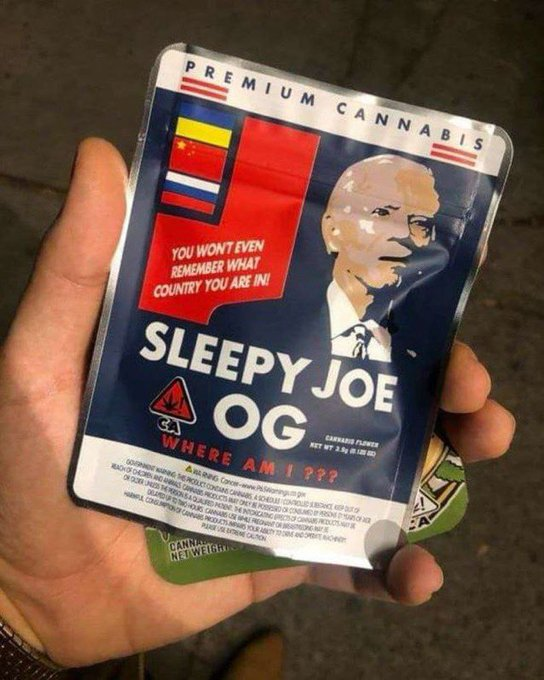 Ridiculously Offensive Weed Strain Bags - sleepy joe og strain - Premium Cannabis You Wont Even Remember What Country You Are In Sleepy Joe O