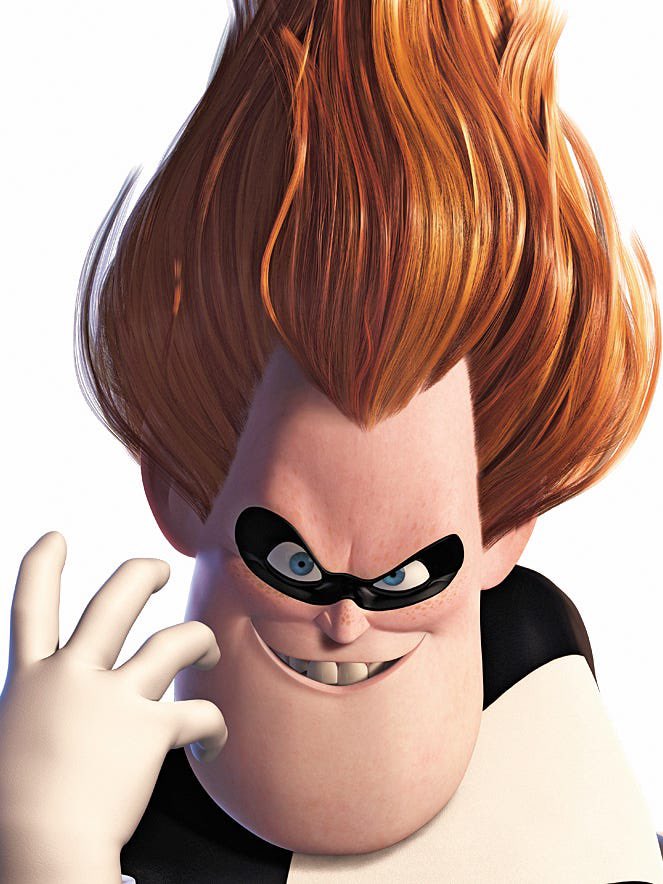 Racist looking animated characters -Syndrome