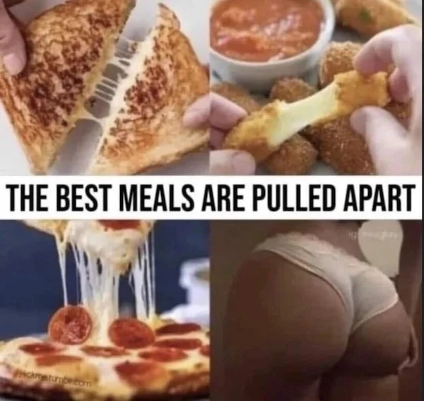spicy memes - junk food - The Best Meals Are Pulled Apart camatumbe.com