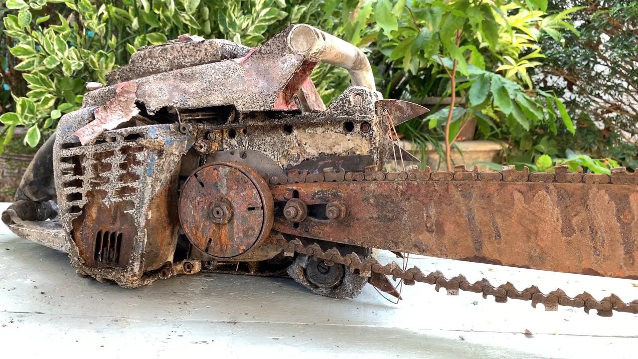 Strangest internet rabbit holes - chainsaw restoration
