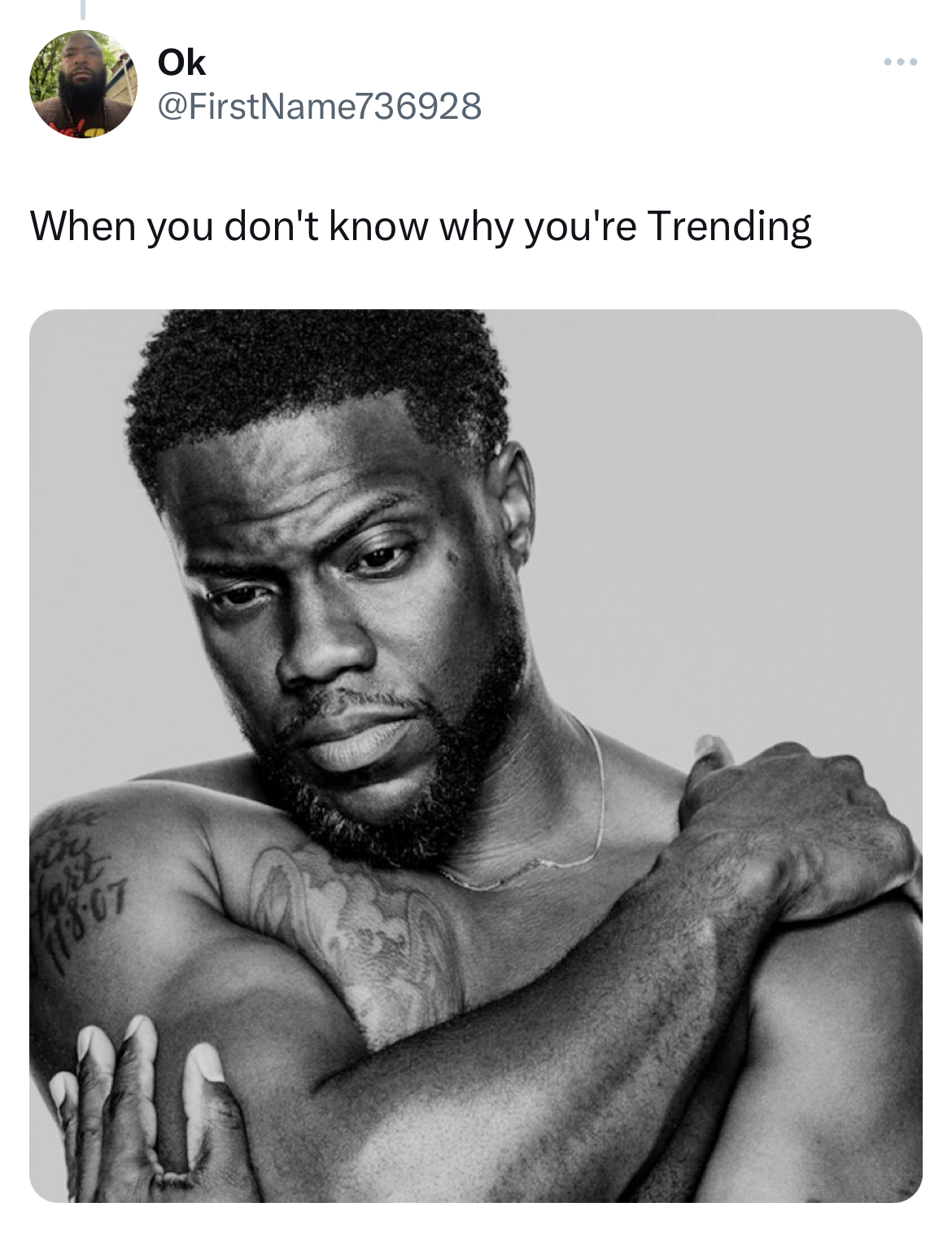 Kevin Hart trending memes - kevin hart before and after car accident - Ok When you don't know why you're Trending 15