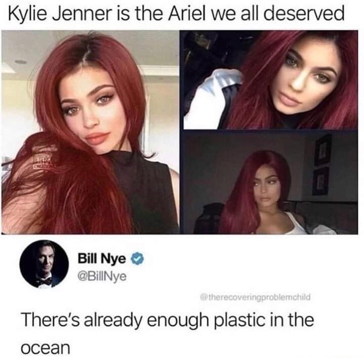 Rare insults - kylie jenner is the ariel we deserve - Kylie Jenner is the Ariel we all deserved