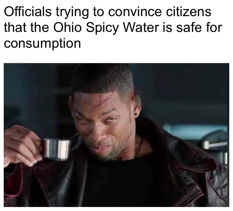dank memes - youtube - Officials trying to convince citizens that the Ohio Spicy Water is safe for consumption