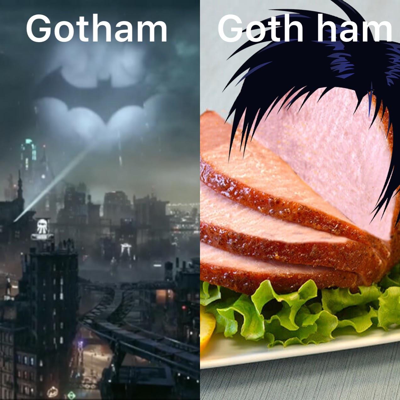 dank memes - lego game ui - Gotham Goth ham